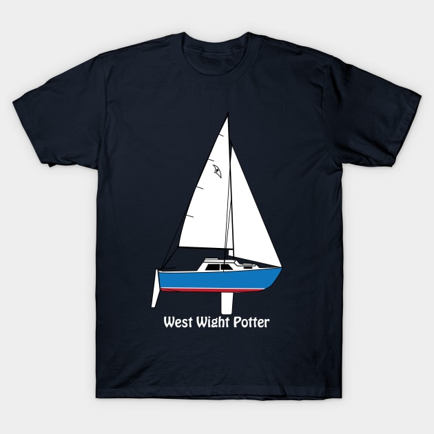 West Wight Potter 19 T-Shirt by CHBB